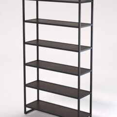 Стеллаж Стронг №26 в стиле ЛОФТ, Дуб Венге