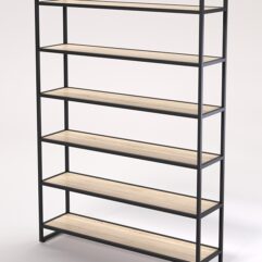 Стеллаж Стронг №27 в стиле ЛОФТ, Дуб Сонома