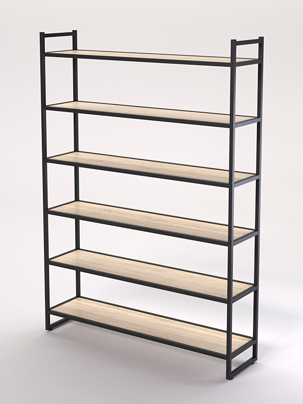 Стеллаж Стронг №27 в стиле ЛОФТ, Дуб Сонома
