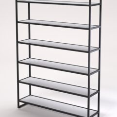 Стеллаж Стронг №27 в стиле ЛОФТ, Серый