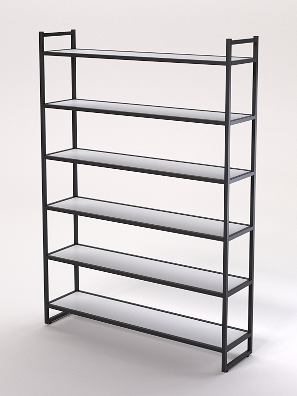 Стеллаж Стронг №27 в стиле ЛОФТ, Серый