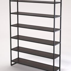 Стеллаж Стронг №27 в стиле ЛОФТ, Дуб Венге