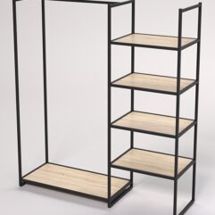 Стеллаж Стронг №31 в стиле ЛОФТ, Дуб Сонома