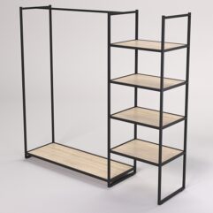 Стеллаж Стронг №32 в стиле ЛОФТ, Дуб Сонома