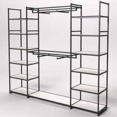 Стеллаж Стронг №50 в стиле ЛОФТ, Белый