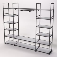 Стеллаж Стронг №51 в стиле ЛОФТ, Серый