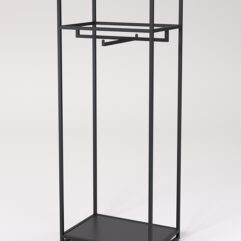 Стеллаж Стронг №73 в стиле ЛОФТ, Черный