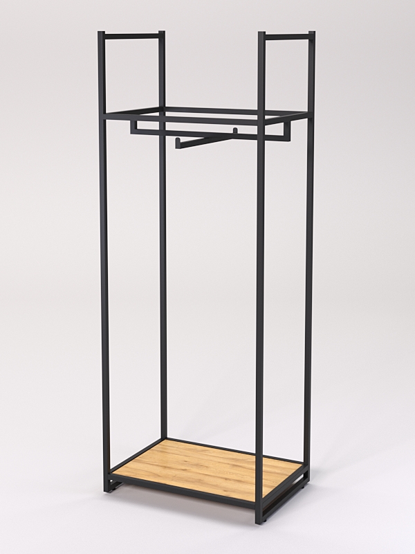 Стеллаж Стронг №73 в стиле ЛОФТ, Дуб Золотистый