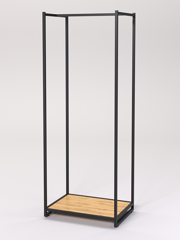 Стеллаж Стронг №75 в стиле ЛОФТ, Дуб Золотистый