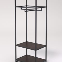 Стеллаж Стронг №79 в стиле ЛОФТ, Дуб Венге