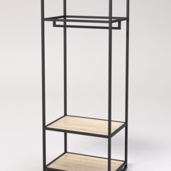 Стеллаж Стронг №81 в стиле ЛОФТ, Дуб Сонома