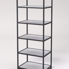 Стеллаж Стронг №83 в стиле ЛОФТ, Серый