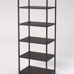 Стеллаж Стронг №83 в стиле ЛОФТ, Дуб Венге