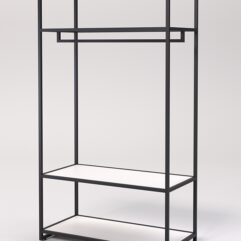 Стеллаж Стронг №89 в стиле ЛОФТ, Белый