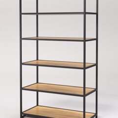 Стеллаж Стронг №91 в стиле ЛОФТ, Дуб Золотистый