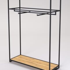 Стеллаж Стронг №93 в стиле ЛОФТ, Дуб Золотистый