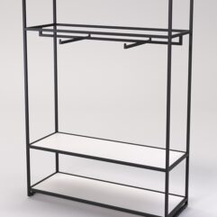 Стеллаж Стронг №99 в стиле ЛОФТ, Белый