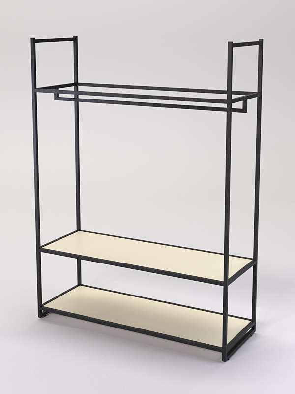 Стеллаж Стронг №101 в стиле ЛОФТ, Крем Вайс