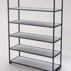 Стеллаж Стронг №103 в стиле ЛОФТ, Серый