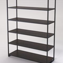 Стеллаж Стронг №103 в стиле ЛОФТ, Дуб Венге