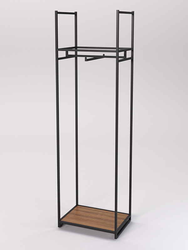 Стеллаж Стронг №105 в стиле ЛОФТ, Орех