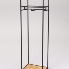 Стеллаж Стронг №105 в стиле ЛОФТ, Дуб Золотистый