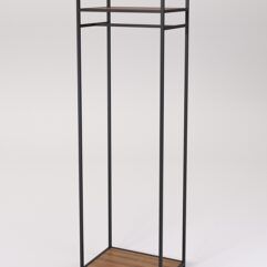 Стеллаж Стронг №107 в стиле ЛОФТ, Орех