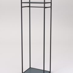 Стеллаж Стронг №107 в стиле ЛОФТ, Темно-Серый