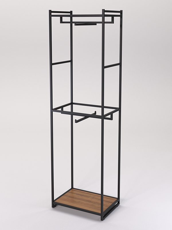 Стеллаж Стронг №109 в стиле ЛОФТ, Орех