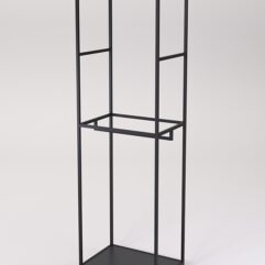 Стеллаж Стронг №111 в стиле ЛОФТ, Черный