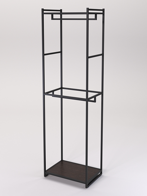 Стеллаж Стронг №111 в стиле ЛОФТ, Дуб Венге