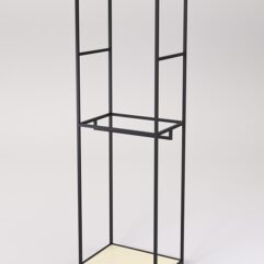 Стеллаж Стронг №111 в стиле ЛОФТ, Крем Вайс