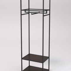 Стеллаж Стронг №113 в стиле ЛОФТ, Дуб Венге