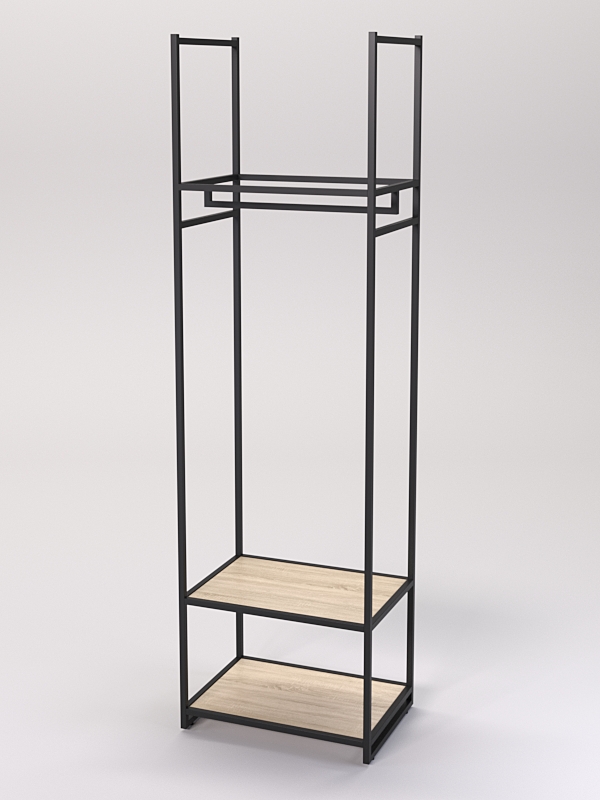Стеллаж Стронг №115 в стиле ЛОФТ, Дуб Сонома