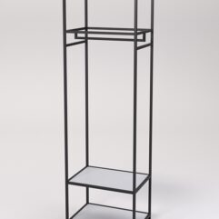 Стеллаж Стронг №115 в стиле ЛОФТ, Серый