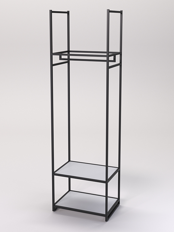 Стеллаж Стронг №115 в стиле ЛОФТ, Серый