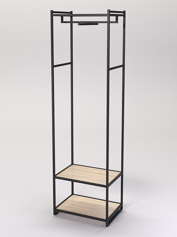 Стеллаж Стронг №117 в стиле ЛОФТ, Дуб Сонома