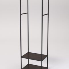 Стеллаж Стронг №117 в стиле ЛОФТ, Дуб Венге