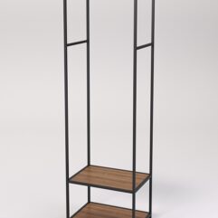 Стеллаж Стронг №119 в стиле ЛОФТ, Орех