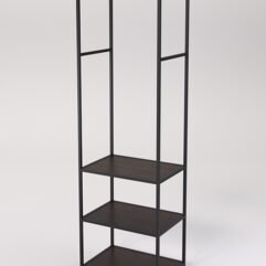 Стеллаж Стронг №121 в стиле ЛОФТ, Дуб Венге