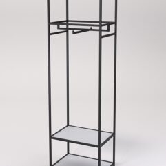 Стеллаж Стронг №125 в стиле ЛОФТ, Серый