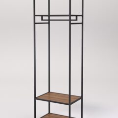 Стеллаж Стронг №127 в стиле ЛОФТ, Орех