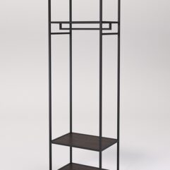 Стеллаж Стронг №127 в стиле ЛОФТ, Дуб Венге