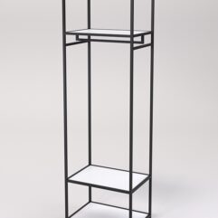 Стеллаж Стронг №129 в стиле ЛОФТ, Белый