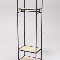 Стеллаж Стронг №129 в стиле ЛОФТ, Крем Вайс