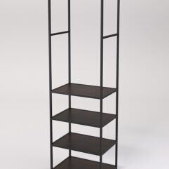 Стеллаж Стронг №133 в стиле ЛОФТ, Дуб Венге