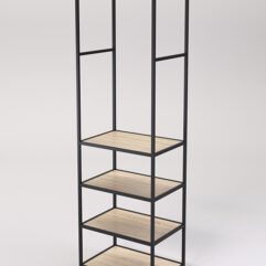 Стеллаж Стронг №135 в стиле ЛОФТ, Дуб Сонома