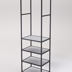 Стеллаж Стронг №135 в стиле ЛОФТ, Серый