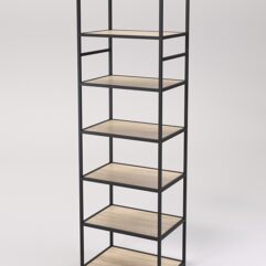 Стеллаж Стронг №137 в стиле ЛОФТ, Дуб Сонома