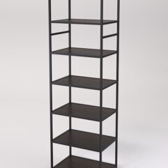 Стеллаж Стронг №137 в стиле ЛОФТ, Дуб Венге